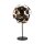 Tischleuchte Modern 65 cm hoch Schwarz Gold 3x E14