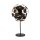 Tischleuchte Modern 65 cm hoch Schwarz Gold 3x E14