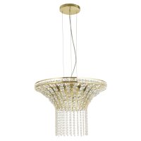 Hängelampe Art Déco Ø 60 cm Kristall...