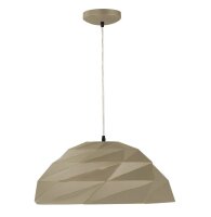 Hängelampe E27 D: 47 cm in Gold Metallic Metall Modern