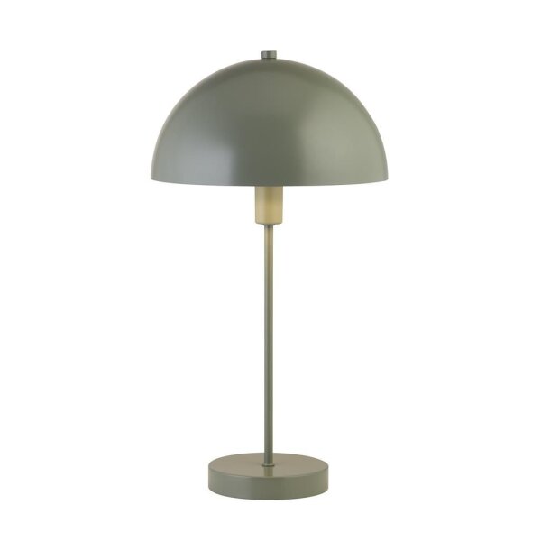 Bauhaus Tischlampe Grün Metall E14 H:46,2 cm Pilzlampe