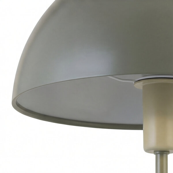 Bauhaus Tischlampe Grün Metall E14 H:46,2 cm Pilzlampe