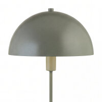 Bauhaus Tischlampe Grün Metall E14 H:46,2 cm Pilzlampe