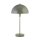 Bauhaus Tischlampe Gr&uuml;n Metall E14 H:46,2 cm Pilzlampe