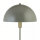 Bauhaus Tischlampe Grün Metall E14 H:46,2 cm Pilzlampe