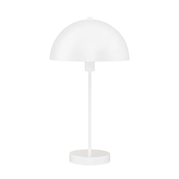 Pilzleuchte Weiß E14 46,2 cm Ø 25 cm Metall Bauhaus