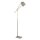 Stehleuchte Marmor Sockel 149 cm Grau verstellbar Metall
