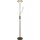 LED Deckenfluter Leselampe Dimmer 193 cm in Messing 3000 K