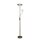 LED Deckenfluter Leselampe Dimmer 193 cm in Messing 3000 K