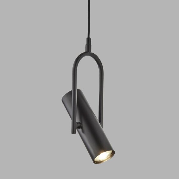 Verstellbare Hängeleuchte Schwarz GU10 Metall Modern ELENA