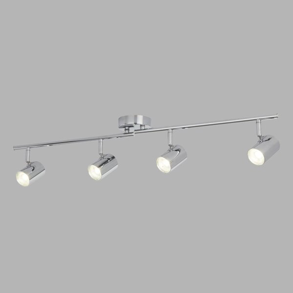 LED Deckenstrahler Chrom 3000 K 1459 lm Metall