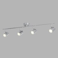 LED Deckenstrahler Chrom 3000 K 1459 lm Metall