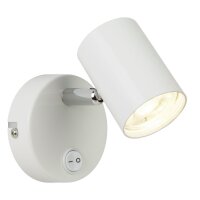 Wandlampe LED Wei&szlig; 3000 K 350 lm Metall verstellbar