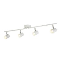 LED Deckenspot Wei&szlig; 3000 K B: 78 cm Metall