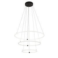 Kronleuchter LED Schwarz Weiß 3000 K 7195 lm...