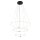 Kronleuchter LED Schwarz Weiß 3000 K 7195 lm Ø 79 cm