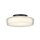 LED Deckenlampe Ø 30 cm IP44 Bad Schwarz matt Weiß