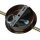 Deckenspot 6-flammig IP44 GU10 in Messing Antik Metall Bad