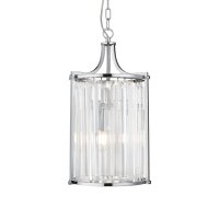 H&auml;ngelampe Kristall &Oslash; 26 cm 2x E14 Glas...