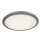 LED Deckenleuchte Bad IP44 D: 30 cm Chrom 4000 K rund flach