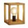 Tischleuchte klein H: 25 cm E27 Natur Bambus Holz