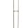Stehleuchte E27 145 cm in Messing Antik Weiß Glas Metall