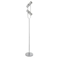 Stehleuchte 150 cm 2-flammig GU10 Chrom verstellbar