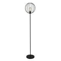 Stehlampe Schwarz E27 161 cm Metall Retro CAMERON