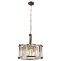 Hängeleuchte Kristall rund Ø 50 cm 2x E14 in...