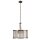 Hängeleuchte Kristall rund Ø 50 cm 2x E14 in Messing antik