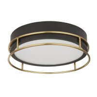 Deckenlampe IP44 D: 30 cm 2x E14 rund Badezimmer