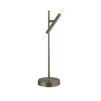 Tischlampe LED verstellbar Nickel matt 2700 K 117 lm 48,5 cm