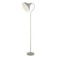 Stehlampe Metall 166 cm Taupe Vintage Design E27 schwenkbar