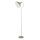 Stehlampe Metall 166 cm Taupe Vintage Design E27 schwenkbar