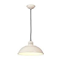 Pendelleuchte SECRETER Creme &Oslash;30cm Bauhaus Lampe
