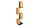 Stehlampe Holz Äste 154 cm E27 4-flammig dekorativ