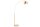 XXL Bogenlampe Metall 205 cm E27 Retro elegant in Gold