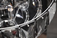 Hängelampe Glas Grau Ø50 cm 6-flammig E14...