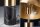 Tischlampe Metall Schwarz Gold Leselicht E27 52 cm hoch