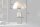 Tischlampe Metall Schwarz Gold Leselicht E27 52 cm hoch