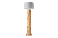 Stehleuchte Stoff Treibholz 138 cm hoch mit...