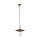 Pendelleuchte außen IP44 Messing Glas E27 Ø 25 cm