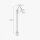 Stehlampe außen IP44 E27 148 cm Messing Glas Maritim