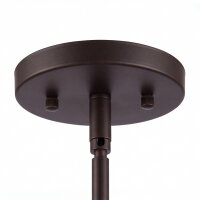 Hängeleuchte PRISM Bronze Ø54cm Jugendstil Lampe
