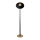LED Stehleuchte Wohnzimmer 145 cm Eisen Messing massiv