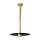 LED Deckenleuchte rund D: 30 cm in Bronze hell Schwarz