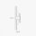 Wandlampe Messing massiv H: 50,5 cm Art Déco für S14d