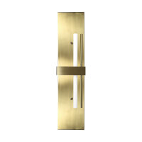 Wandlampe Messing H: 80 cm groß massiv in Bronze...