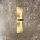 Wandlampe Messing H: 80 cm groß massiv in Bronze hell für S14d