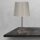 Nachttischlampe E27 Messing Stoff 35 cm in Bronze matt Beige